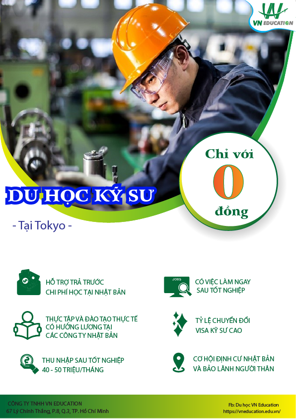 Du học kỹ sư Nhật Bản