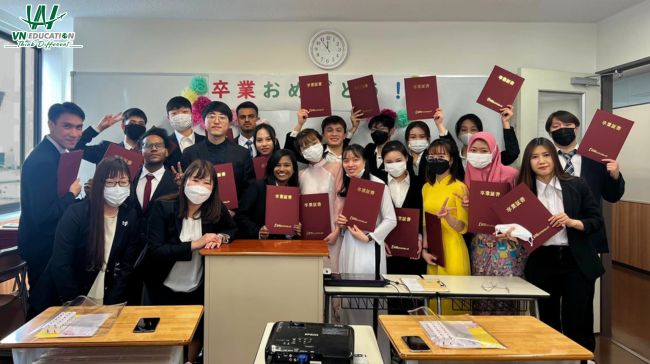 Lễ tốt nghiệp du học sinh Nhật Bản