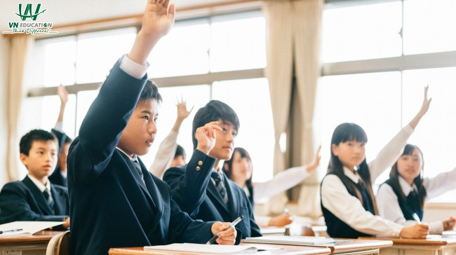 lớp học Nhật Bản